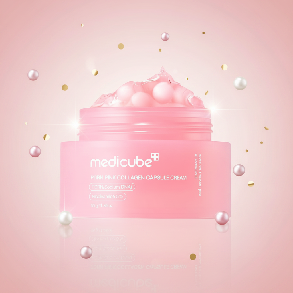 Pink Collagen Capsule Cream - Glamour