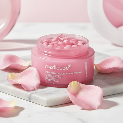 Pink Collagen Capsule Cream - Enhanced