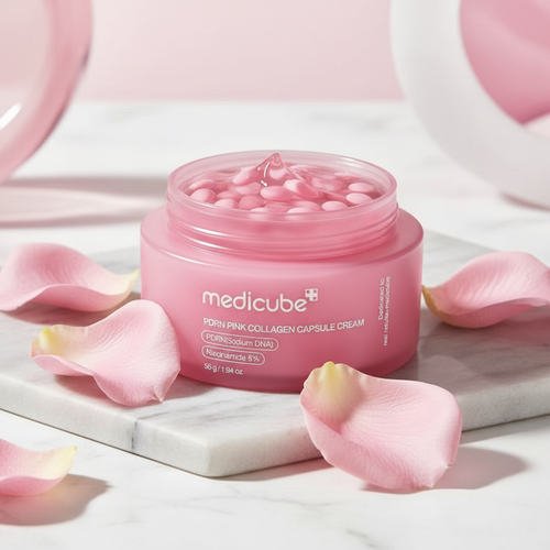 Pink Collagen Capsule Cream - Enhanced